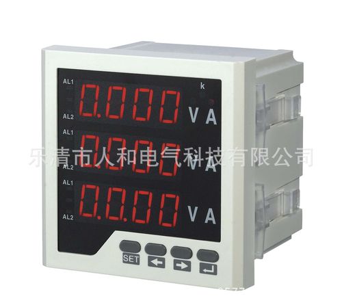 rh-3ui33三相交流电流电压组合表 数显综合监测表96